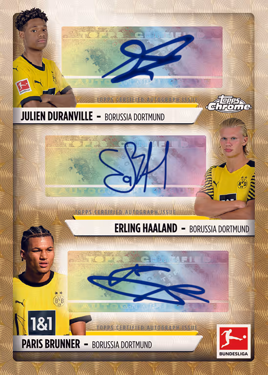 Erling Haaland 2023 Topps Inception UEFA Club Competitions
