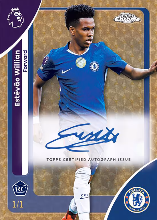 Estevao 2025 Topps Chrome