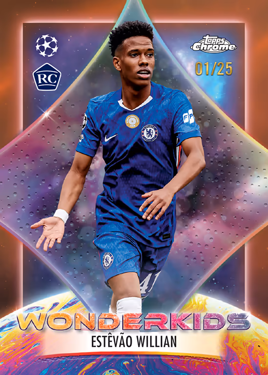 Estevao Willian 2025 Topps Chrome