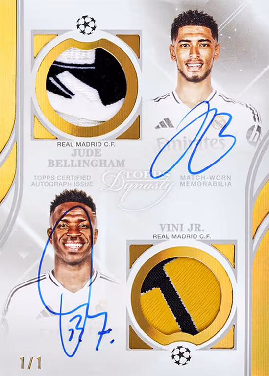 Vini Jr 2024 Topps Now UEFA Champions League