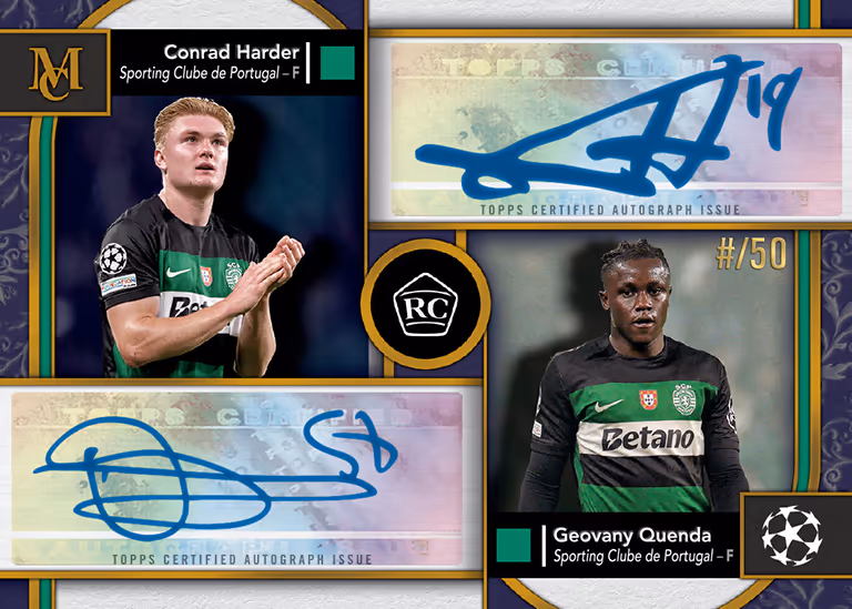Geovany Quenda 2024 Topps Inception UEFA Club Competitions
