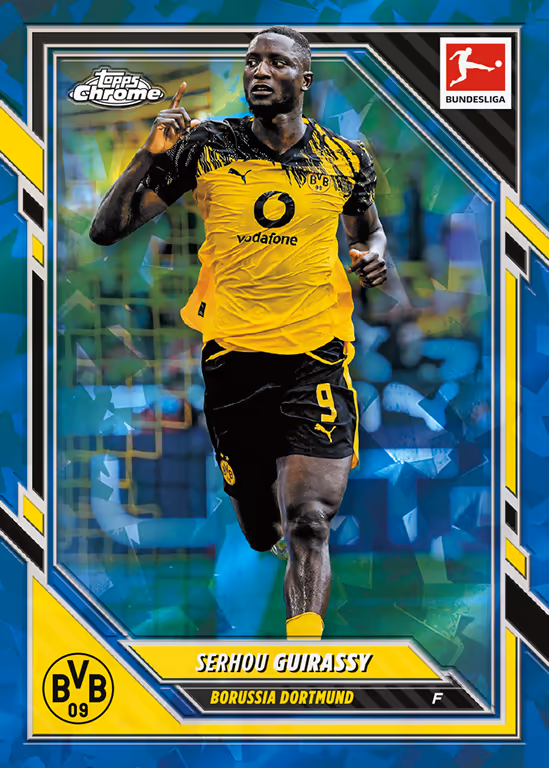 Serhou Guirassy 2025 Topps Chrome US-9