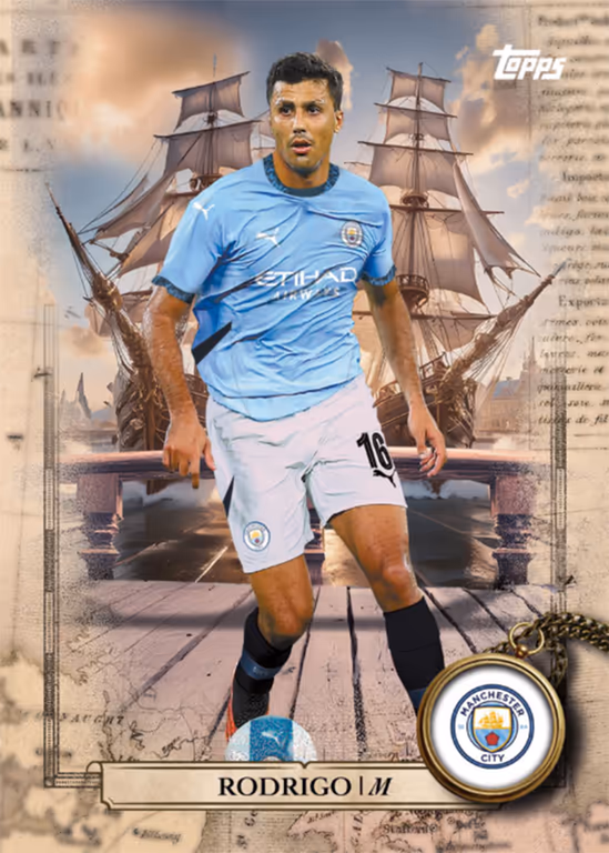 Rodri 2024 Topps Now UEFA EURO