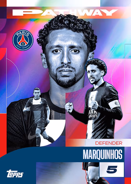 Marquinhos 2024 Topps Now UEFA Champions League