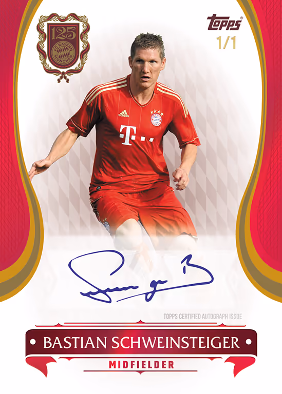 Bastian Schweinsteiger 2024 Topps Inception Bundesliga