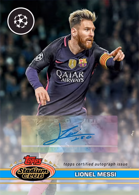 Lionel Messi 2023 Topps Inception UEFA Club Competitions