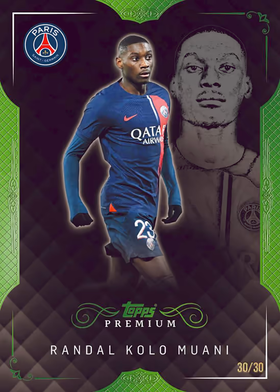 Randal Kolo Muani 2023 Topps Inception UEFA Club Competitions