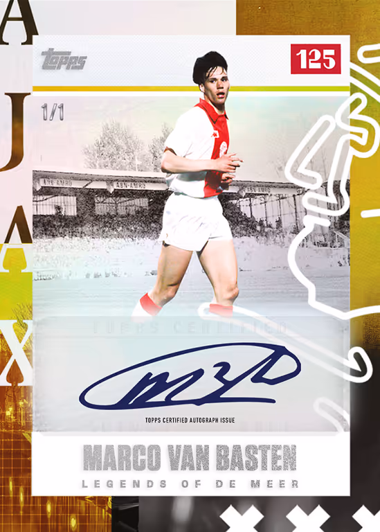 Marco van Basten 2024 Topps Inception UEFA Club Competitions