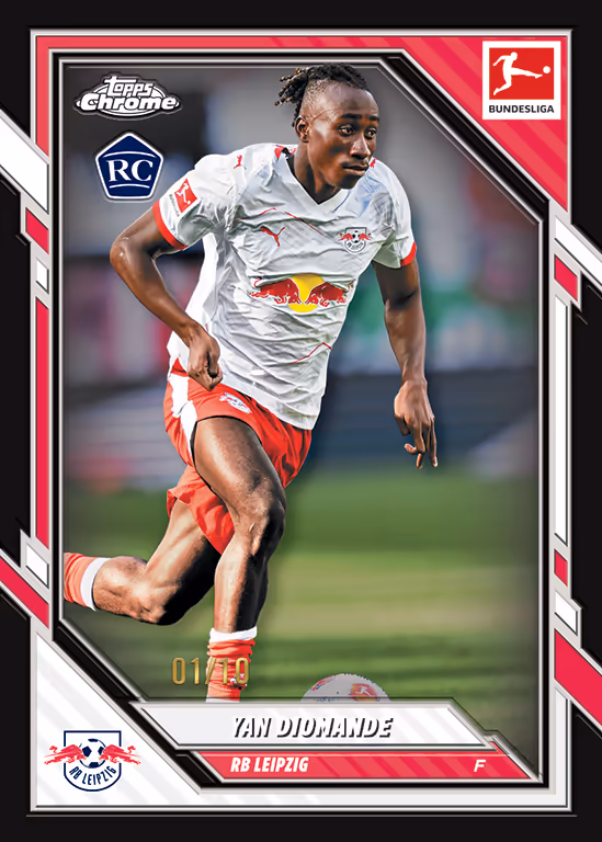 Lennart Kilian Bellingham / Diomande 2025 Topps Chrome /25