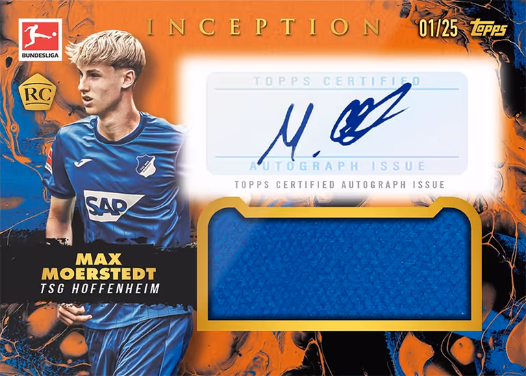 Max Moerstedt 2024 Topps Inception Bundesliga