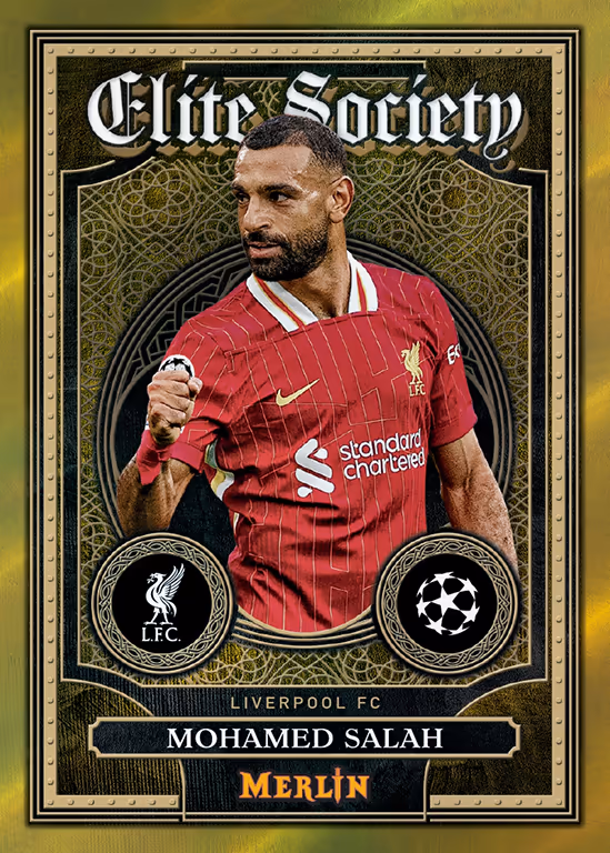 Mohamed Salah 2024 Topps Merlin Chrome