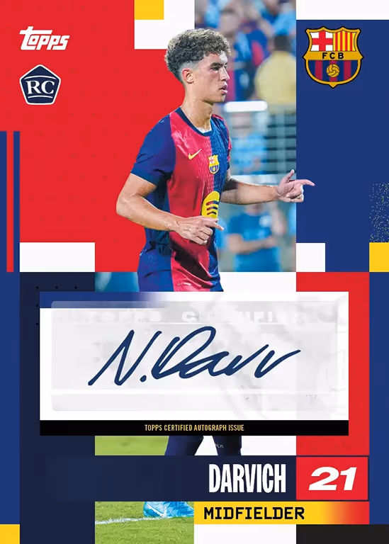Noah Darvich 2024 Topps FC Barcelona GF-3