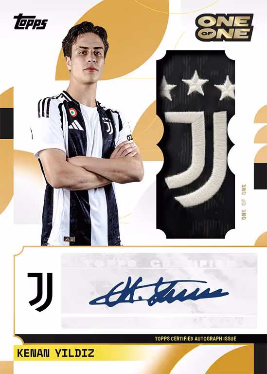 Kenan Yildiz 2024 Topps Inception UEFA Club Competitions