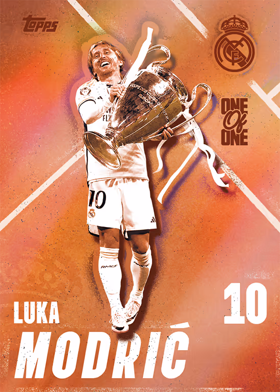Luka Modric 2024 Topps Chrome UEFA EURO