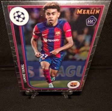 Lamine Yamal 2024 Topps Merlin Chrome