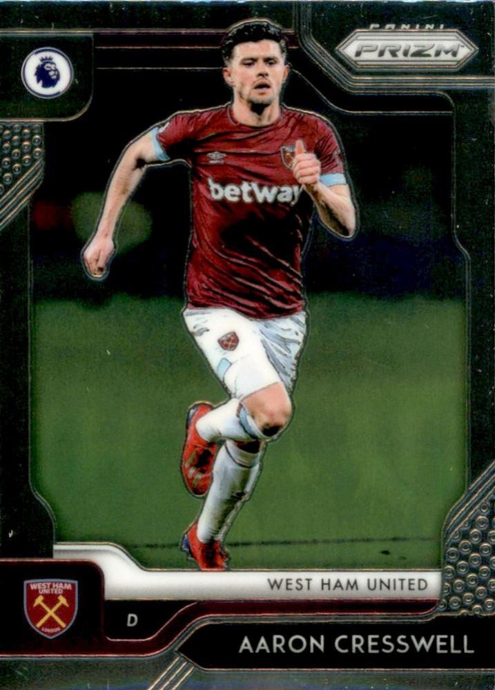 Aaron Cresswell 2019 Panini Prizm Premier League 2