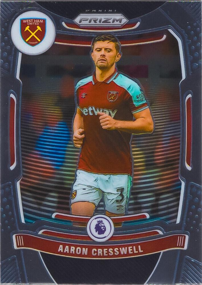 Aaron Cresswell 2021 Panini Prizm Premier League 229