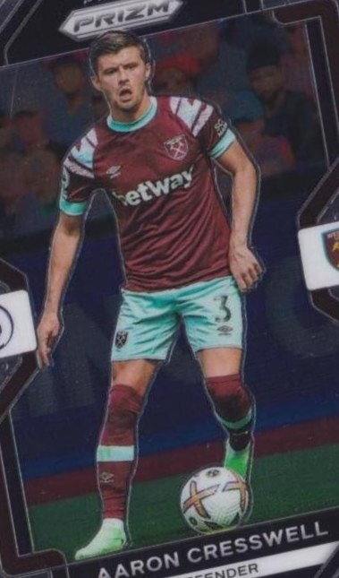 Aaron Cresswell 2022 Panini Prizm Premier League 56