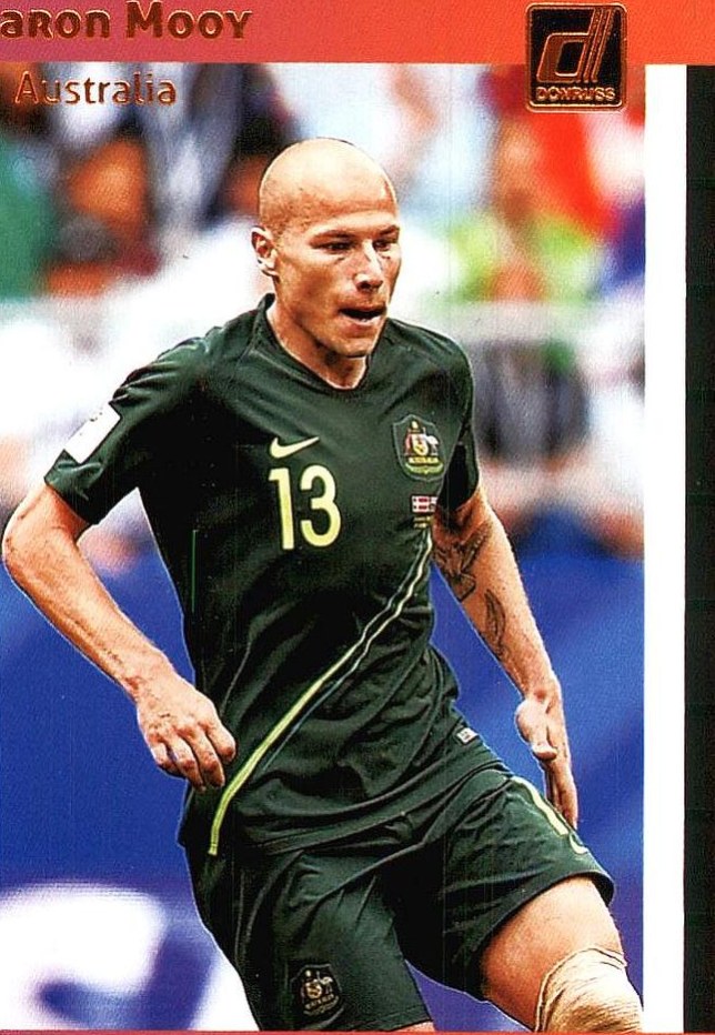 Aaron Mooy 2018 Panini Donruss Soccer 10