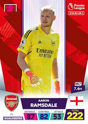 Aaron Ramsdale 2023 Panini Adrenalyn XL Premier League