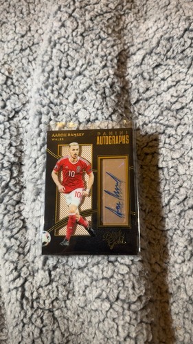Aaron Ramsey 2016 Panini Black Gold