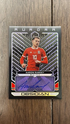 Aaron Ramsey 2019 Panini Obsidiana Viola /75
