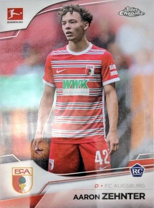 Aaron Zehnter 2022 Topps Chrome Bundesliga 5