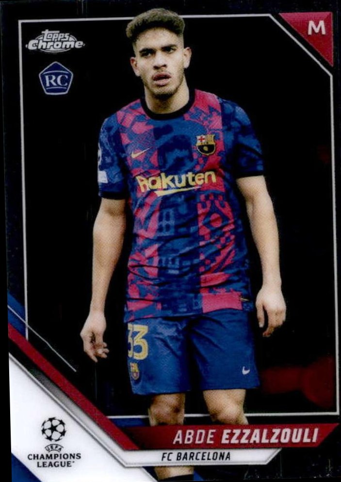 Abde Ezzalzouli 2021 Topps Chrome UCC 165