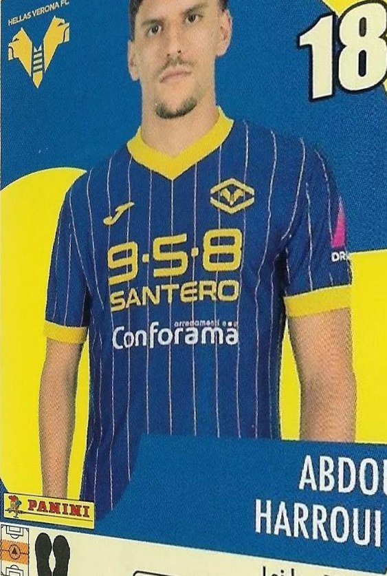 Abdou Harroui 2024 Panini Calciatori Stickers
