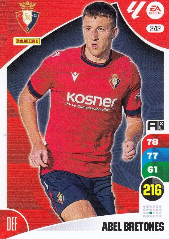 Abel Bretones 2024 Panini Adrenalyn XL La Liga