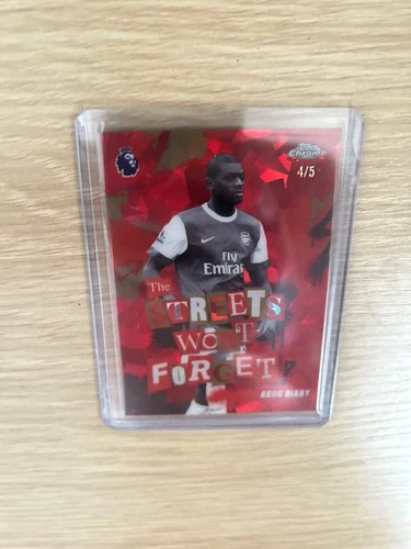 Abou Diaby 2026 Topps Chrome Sapphire /5
