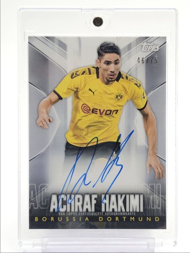 Achraf Hakimi 2020 Topps BVB Transcendent /75