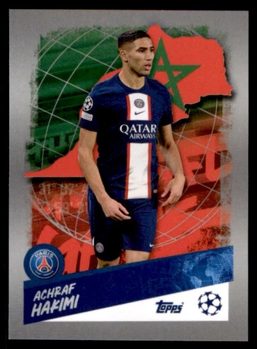 Achraf Hakimi 2022 Topps Champions League 480