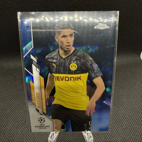 Achraf Hakimi 2020 Topps Chrome Sapphire
