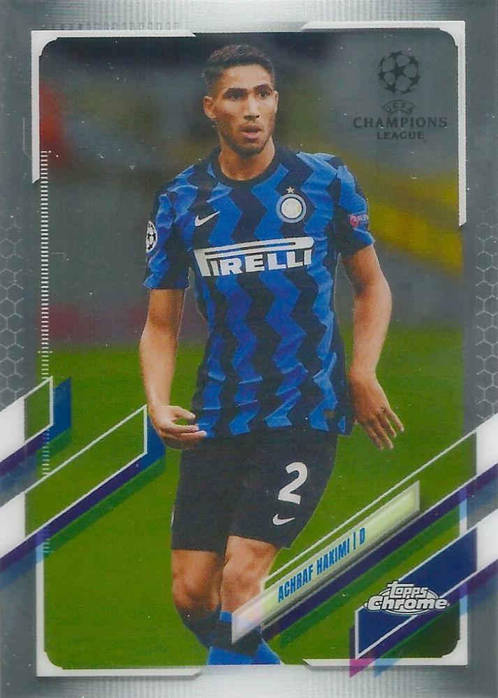 Achraf Hakimi 2020 Topps Chrome UCC 31