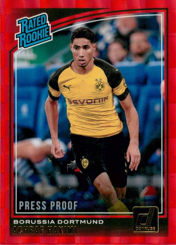 Achraf Hakimi 2018 Panini Donruss #181