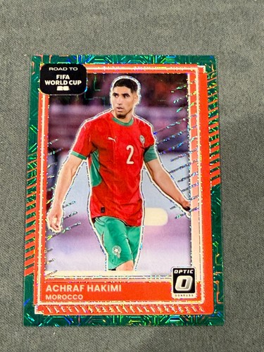 Achraf Hakimi 2025 Panini Donruss Green Optica /49