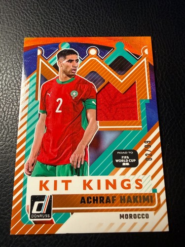 Achraf Hakimi 2026 Panini Donruss Road to the FIFA World Cup