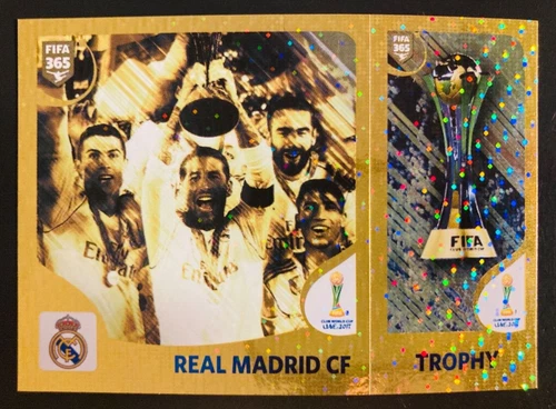 Achraf Hakimi 2018 Panini FIFA 365 Lámina de Oro #428