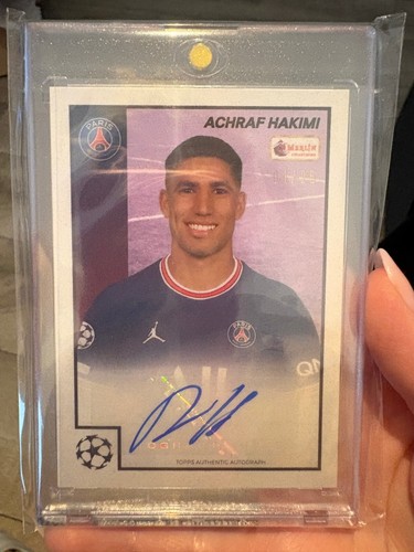 Achraf Hakimi 2024 Topps Merlin 97 Heritage /25