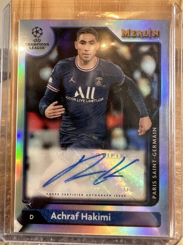 Achraf Hakimi 2021 Topps Merlin Chrome