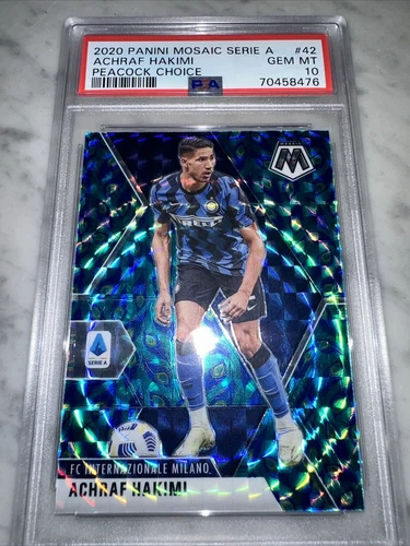 Achraf Hakimi 2020 Panini Mosaic Peacock