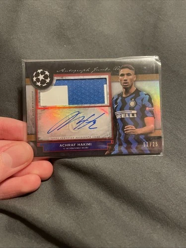 Achraf Hakimi 2021 Topps Museum /25