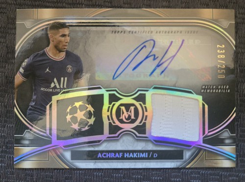 Achraf Hakimi 2021 Topps Museum /250