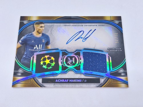 Achraf Hakimi 2021 Topps Museum /75