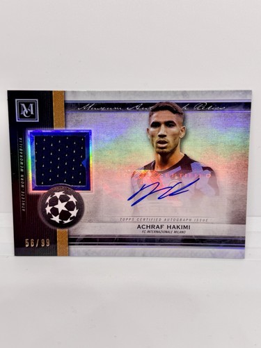 Achraf Hakimi 2021 Topps Museum /99