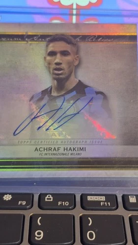 Achraf Hakimi 2021 Topps Museum Collection /50