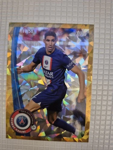 Achraf Hakimi 2022 Topps PSG Team Set /50