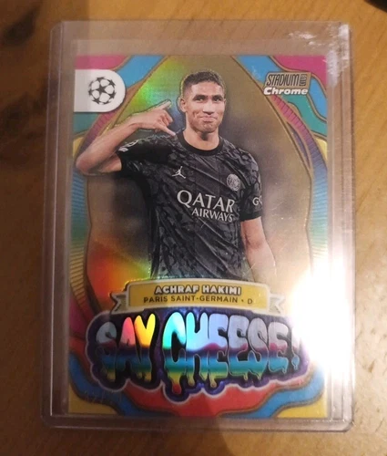 Achraf Hakimi 2023 Topps Stadium Club Chrome /50
