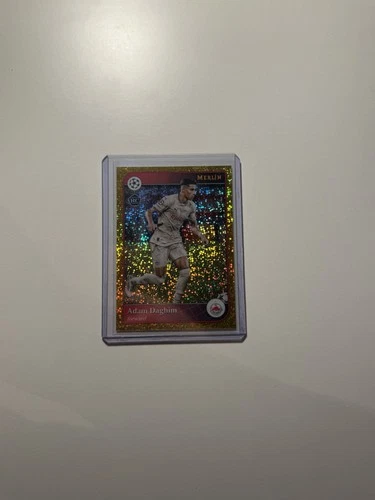 Adam Daghim 2024 Topps Merlin Chrome Gold Speckle Refractor /50